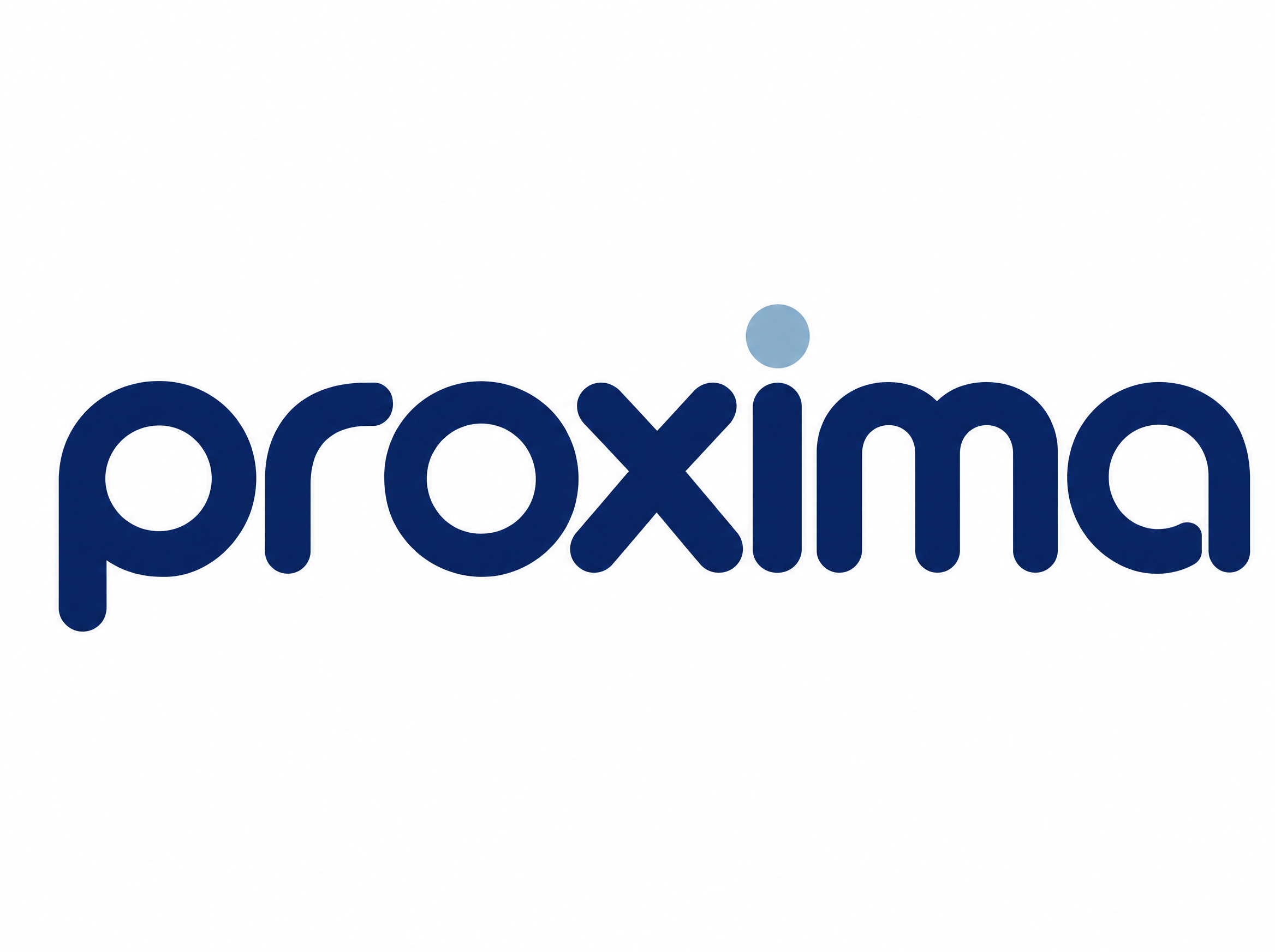proxima en minúsculas, punto steel sobre la i